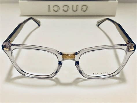 clear gucci eye glasses|gucci clear eyeglasses for women.